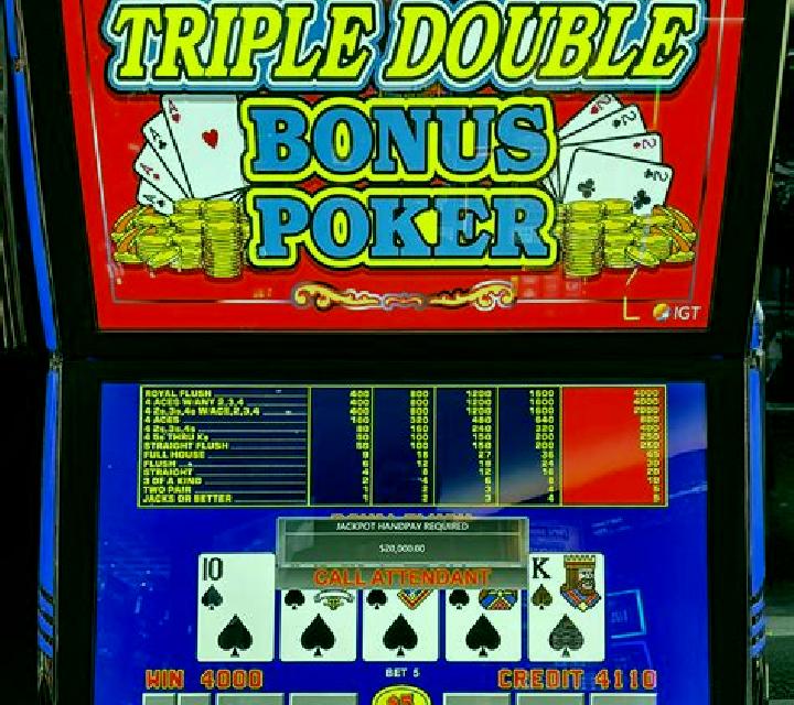 Triple Double Bonus slot game