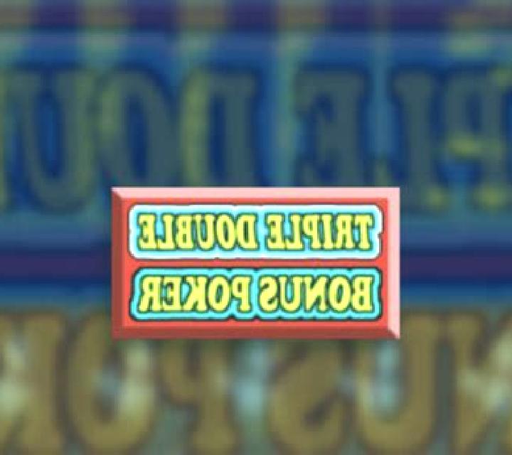 Triple Double Bonus slot