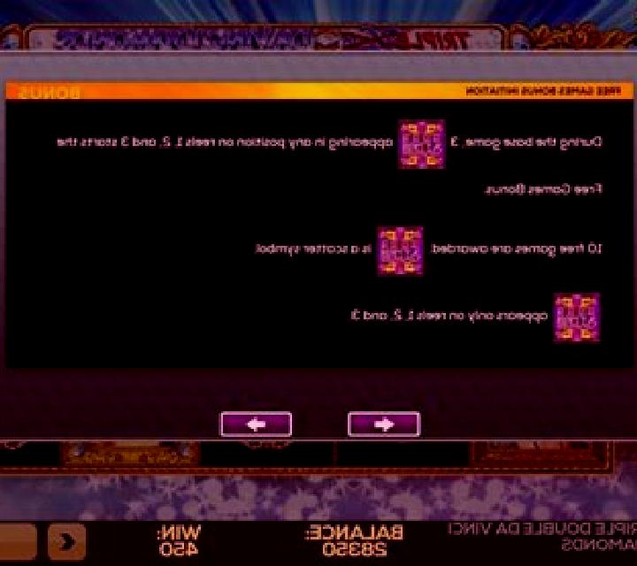 Triple Double DaVinci Diamonds slot