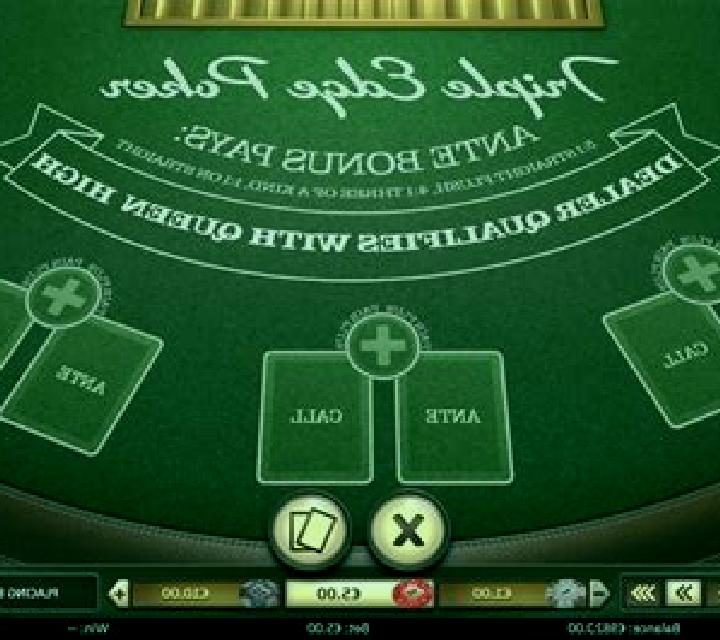 Triple Edge Poker (Betsoft) slot
