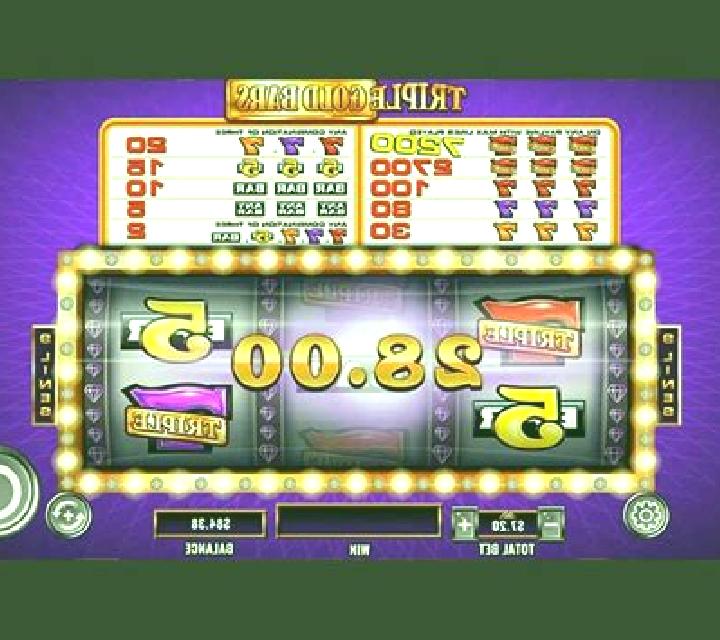 Triple Gold Bars slot