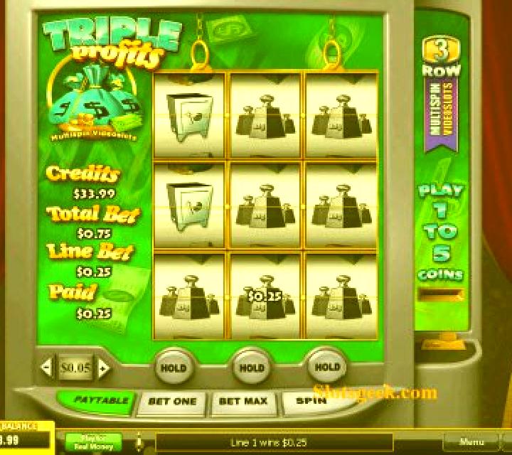 Triple Profits slot machine