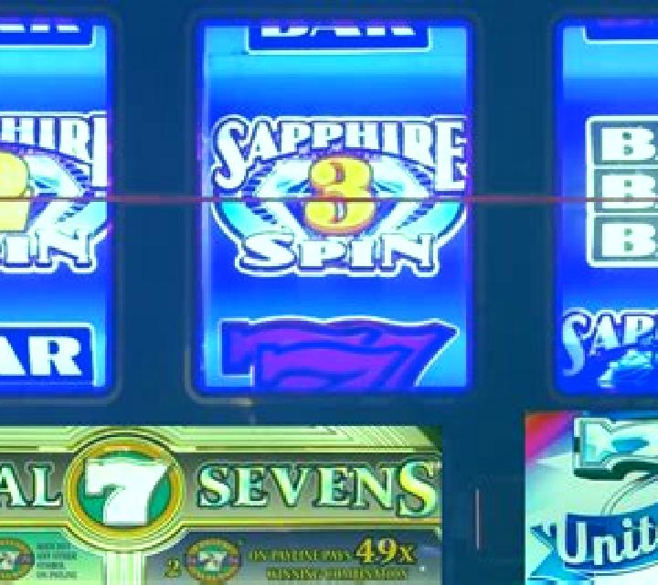 Triple Sapphire Sevens slot game
