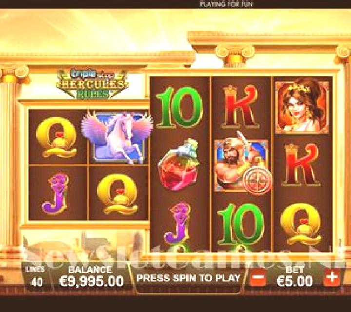 Triple Stop: Hercules Rules slot