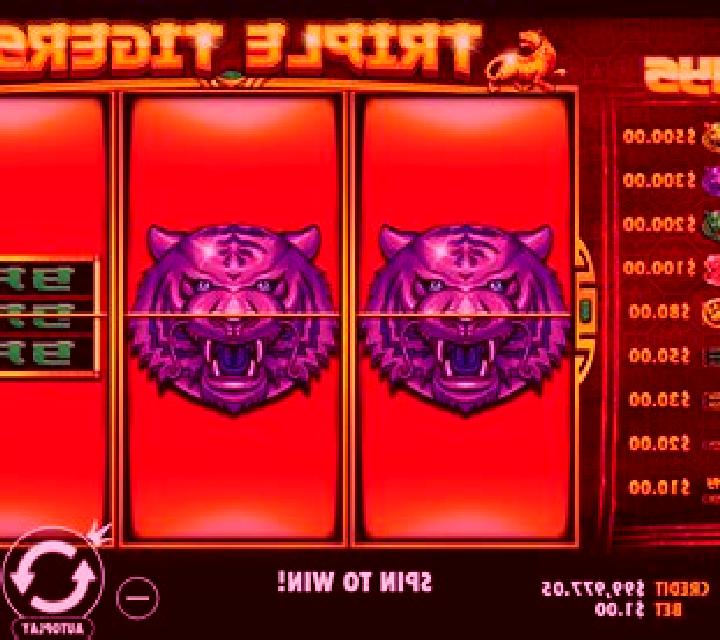 Triple Tigers (RTG) slot game