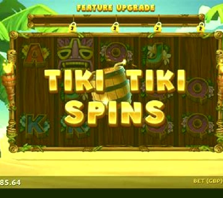 Triple Tiki Super Free Spins slot game