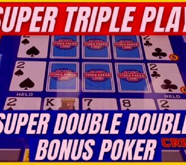 Triple Triple Bonus Poker slot