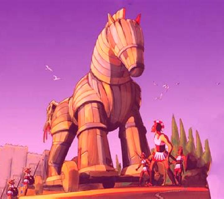 Trojan Horse Tiny Heroes slot