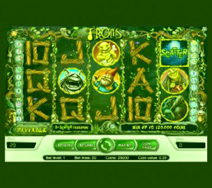 Trolls online slot