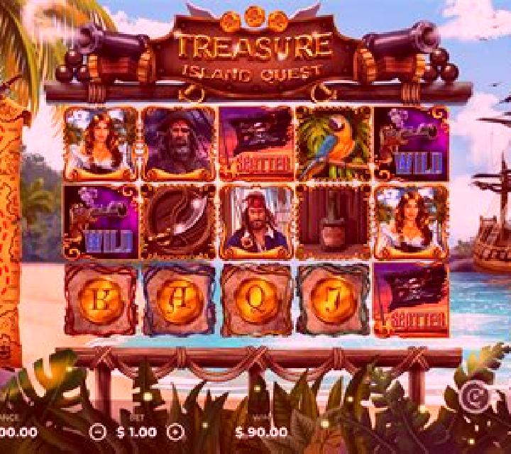 Tropical Treasure (TipTop) slot machine