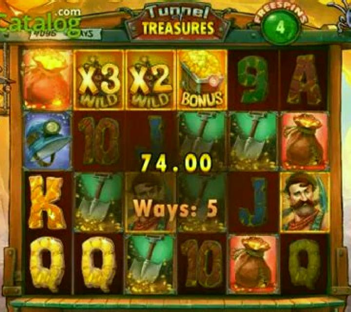 Tunnel of Treasures slot