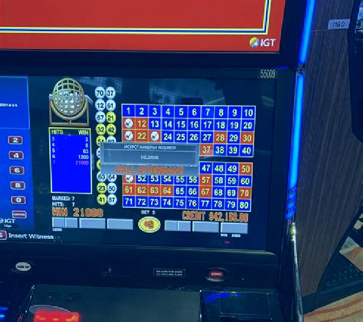 Turbo Keno slot machine