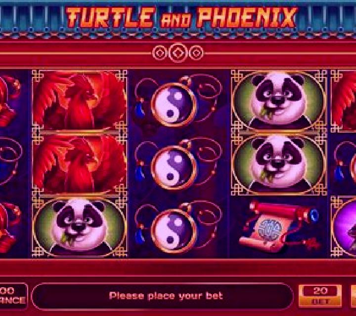 Turtle and Phoenix slot machine
