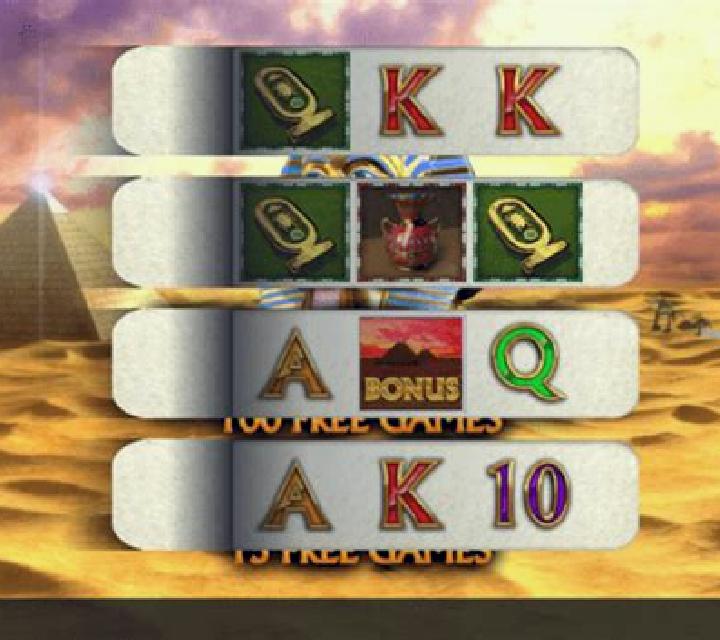 Tutankhamun Pull Tab slot
