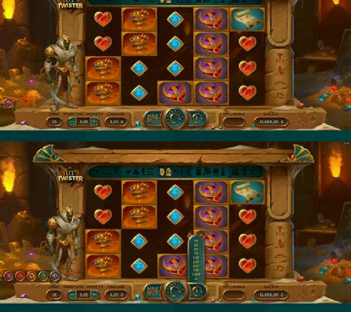 Tut s Twister slot game
