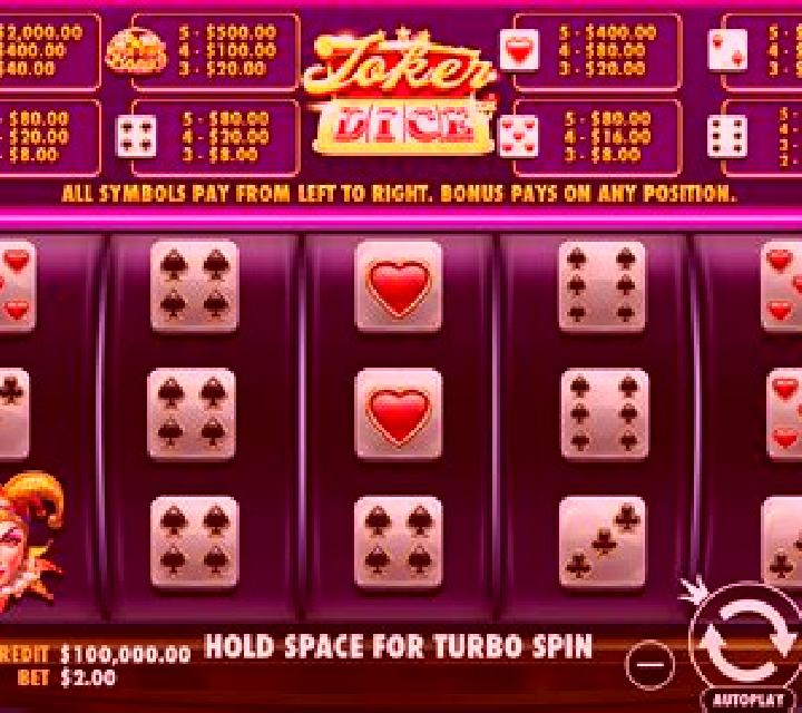 Twenty Dice slot game