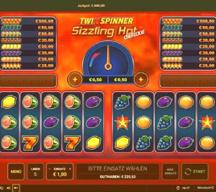 Twin Spinner Sizzling Hot Deluxe online slot