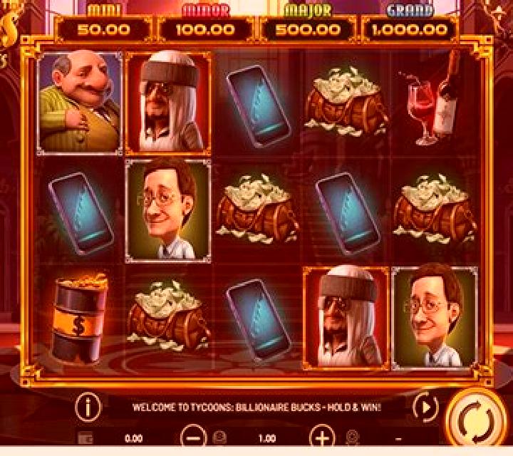 Tycoons: Billionaire Bucks online slot