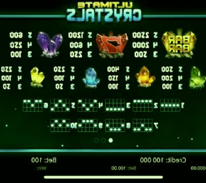 Ultimate Crystals slot machine