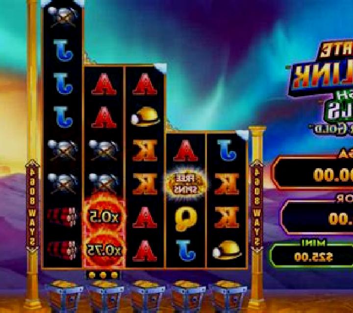 Ultimate Fire Link Cash Falls Glacier Gold slot game