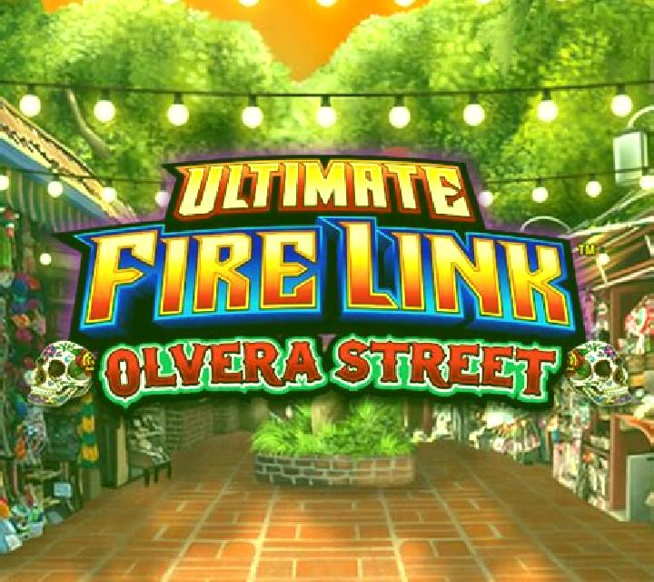 Ultimate Fire Link Olvera Street slot machine