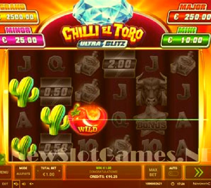 Ultra Blitz - Chilli El Toro slot