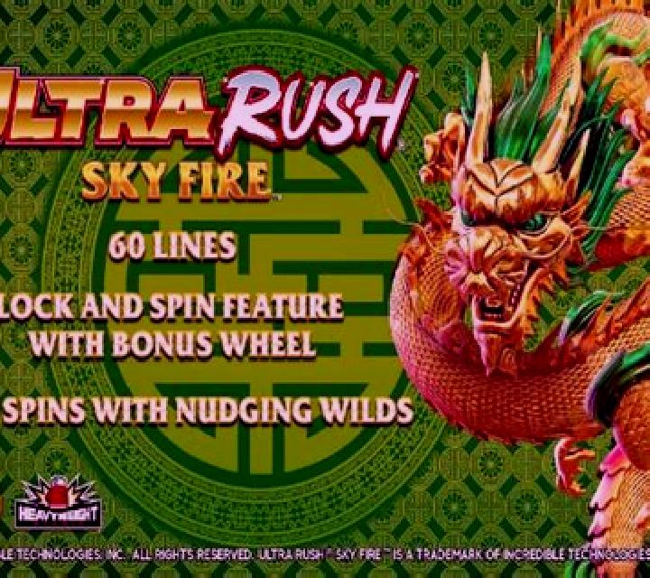 Ultra Rush Sky Fire slot machine