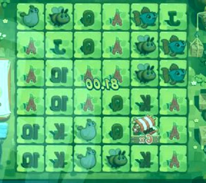 Uncle Franks Lawnsweeper slot game