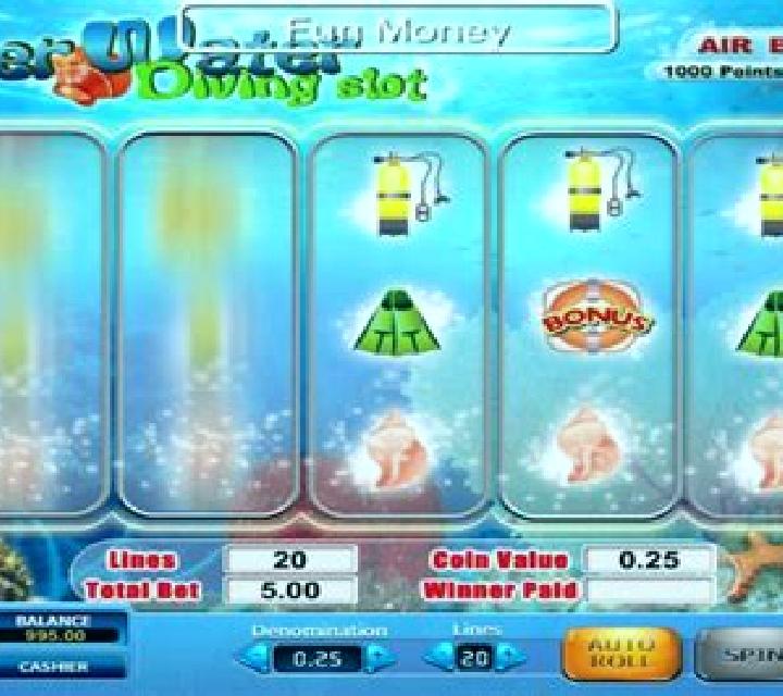 Under Water slot machine