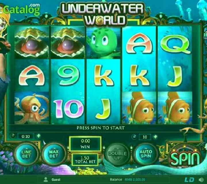 Underwater slot