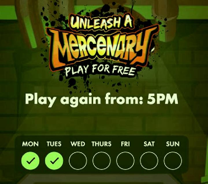 Unleash A Mercenary online slot