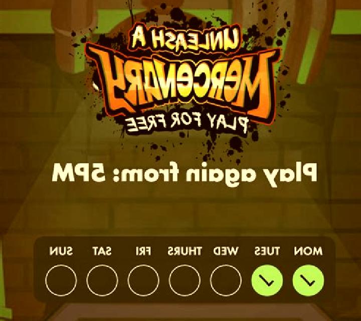 Unleash A Mercenary slot game