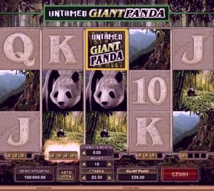 Untamed Giant Panda slot machine