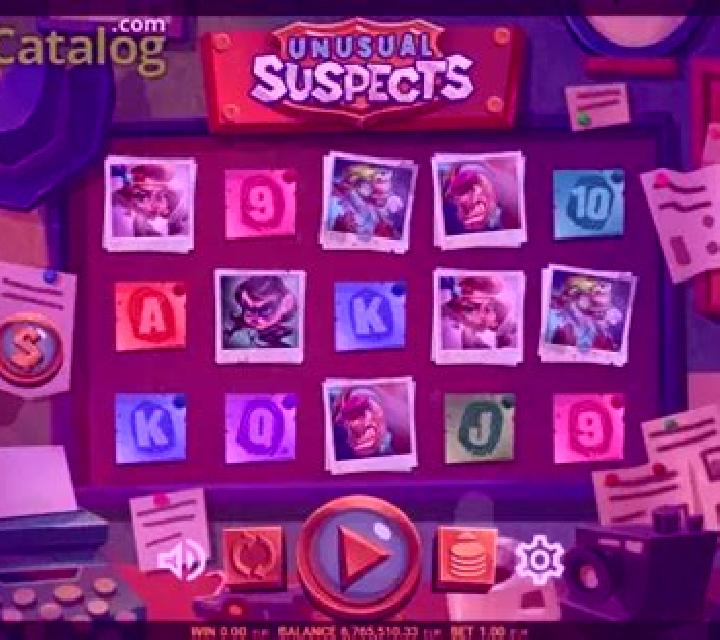 Unusual Suspects (Spinoro) slot