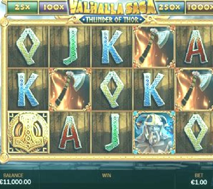 Valhalla Saga Thunder of Thor slot machine