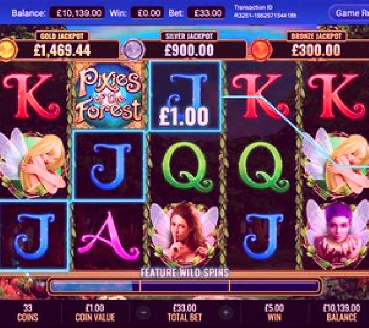 Valley of Pixies slot game
