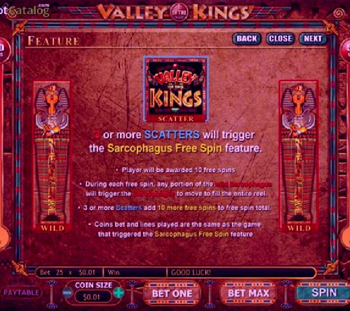 Valley of the Kings slot
