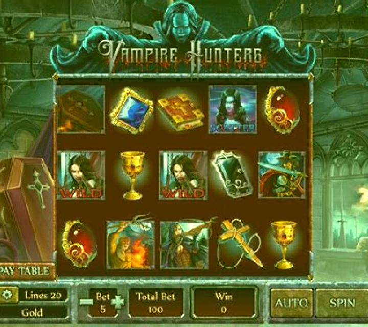 Vampire Hunters slot machine