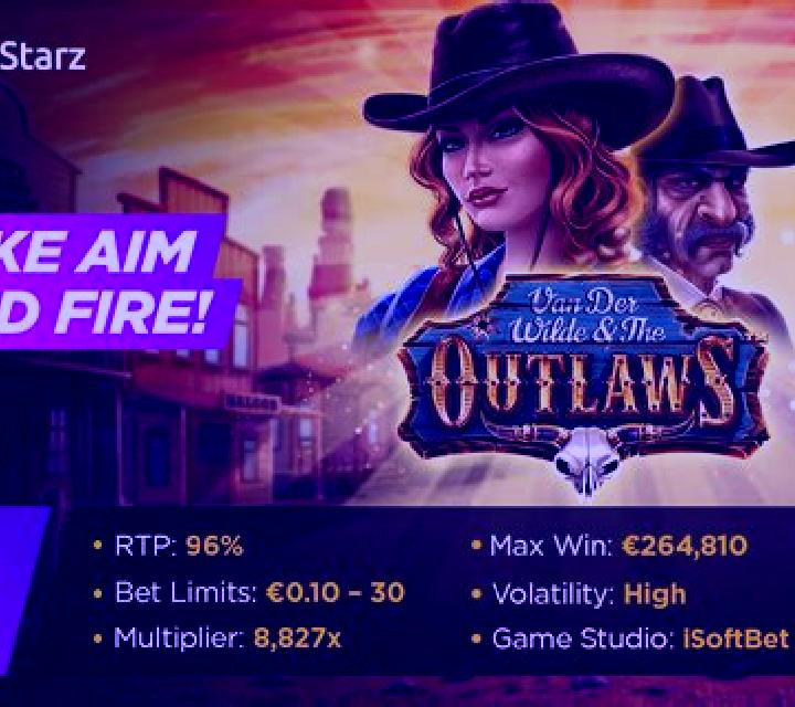 Van Der Wilde and the Outlaws online slot