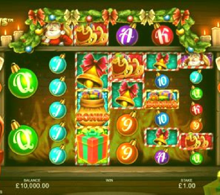 Vbet Christmas Megaways slot machine