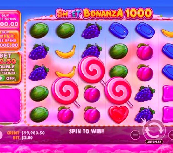 Vbet Sweet Bonanza slot game