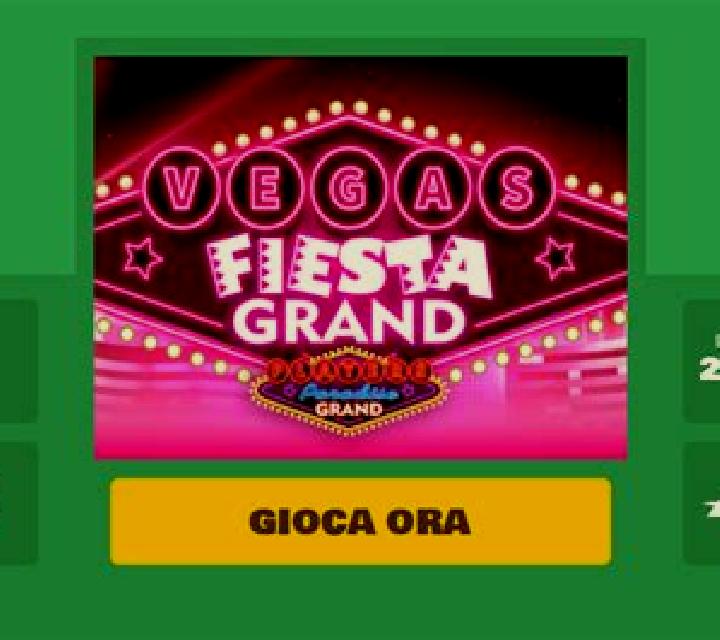 Vegas Fiesta Grand slot machine