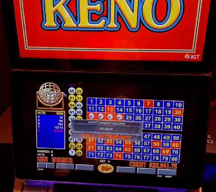 Vegas Jackpot Keno slot machine