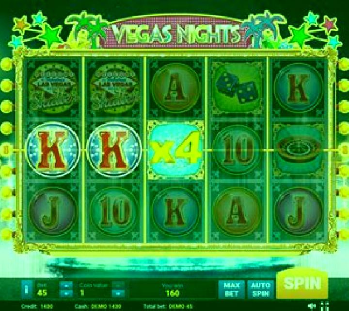 Vegas Nights (Evoplay) slot game