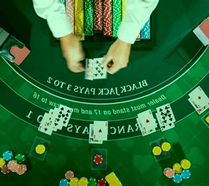 Vegas Single Deck Blackjack Gold slot game