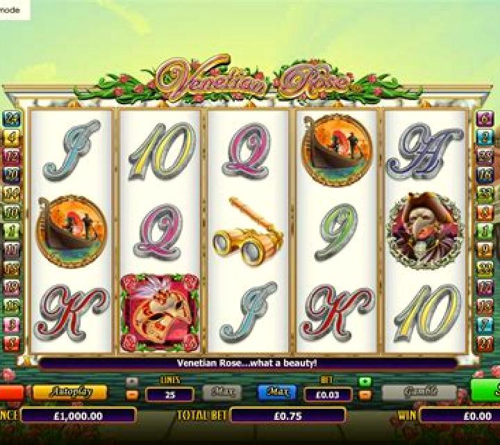 Venetian Rose slot machine
