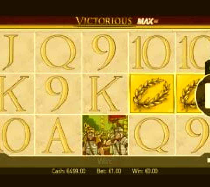 Victorious MAX slot machine