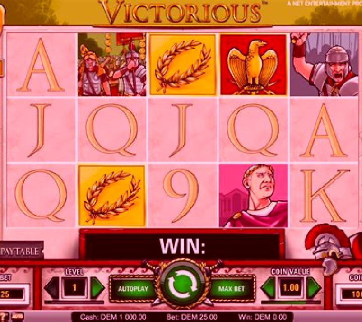 Victorious slot game