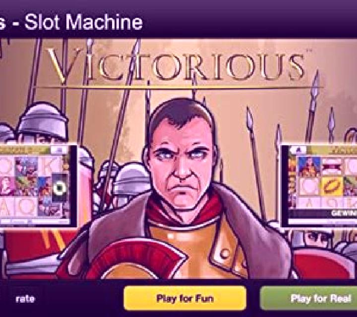 Victorious slot machine