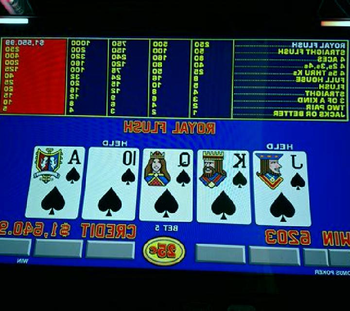 Video Poker (Atlas-V) slot game